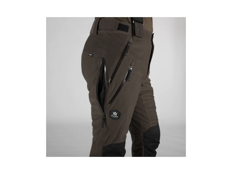 Lovske hlače ALASKE 1795 Superior PRO - brown/mud