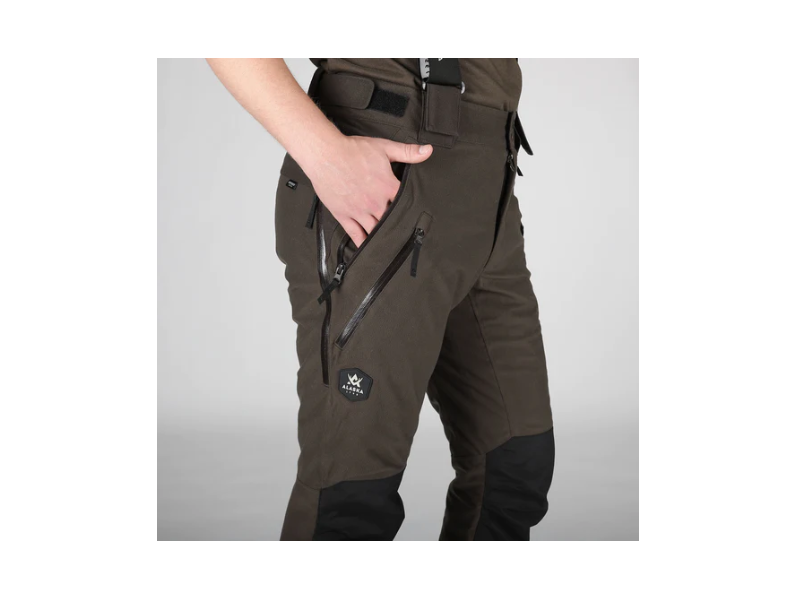 Lovske hlače ALASKE 1795 Superior PRO - brown/mud