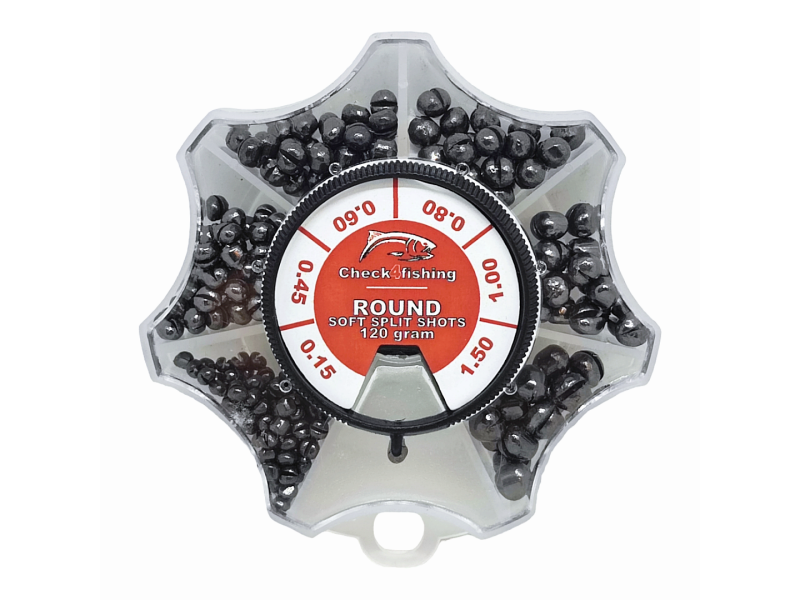 Runde Schwimmer mit Kerbe