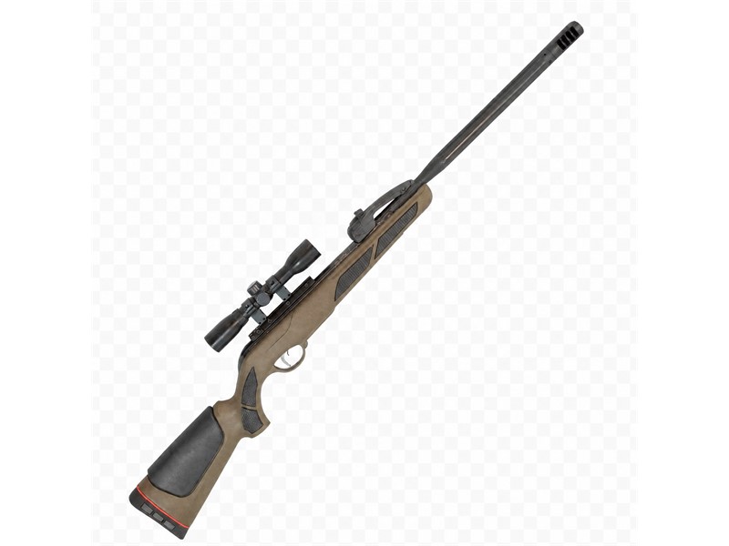 Zračna puška GAMO Swarm Maxxim IGT OD green - 5,5 mm COMBO