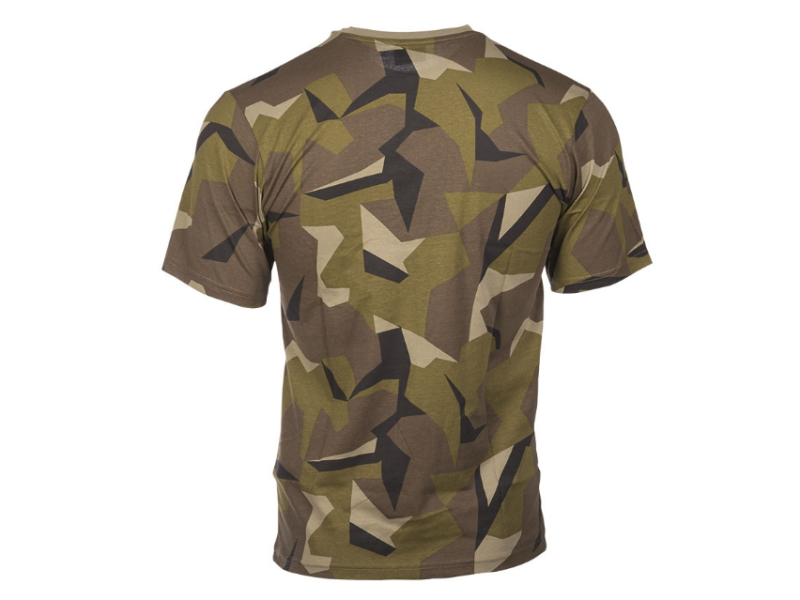 Kurzes T-Shirt MILTEC Sweden camo