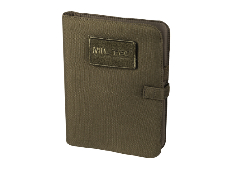 Gepolstertes Etui für Notizbuch MILTEC Tactical - grün