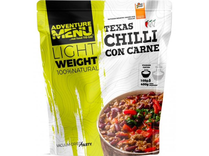 Obrok ADVENTURE MENU Texas chilli con carne - 400g
