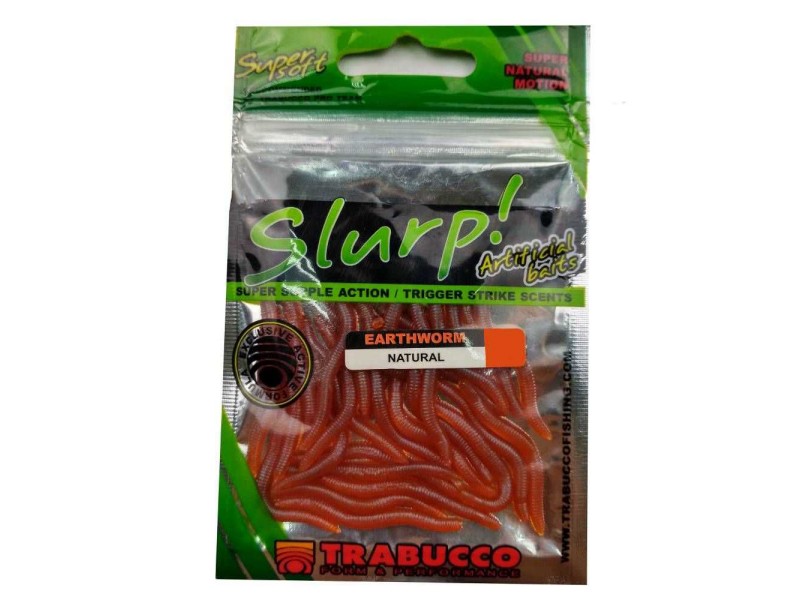 Umjetni crvi TRABUCCO Earthworm Natural