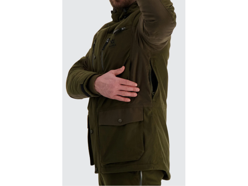 Hunting jacket ALASKA 1795 Tundra - brown/green