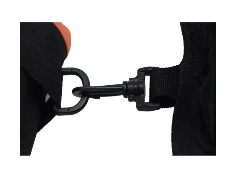 Borsa da tiro Combo camo/arancione