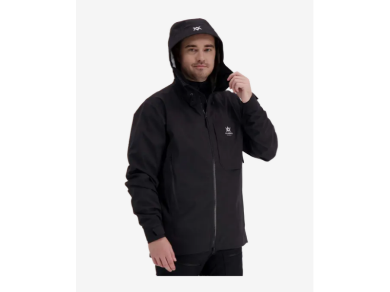 Jakna ALASKA 1795 Velvet 3 Leyer - črna