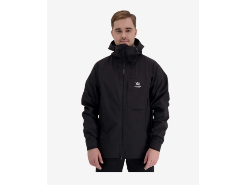 Jakna ALASKA 1795 Velvet 3 Leyer - črna