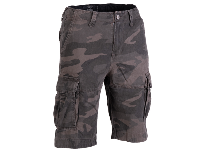 Pantaloni corti MILTEC Vintage prelavati - Camo scuro