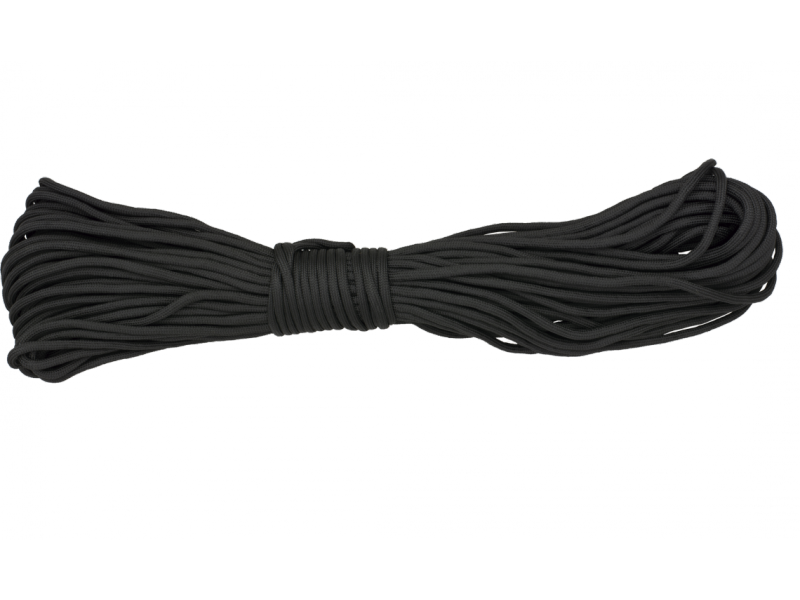 Schnur 3mm / 30m - schwarz