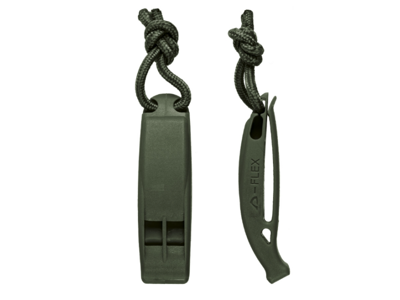 Signalna pištaljka MILTEC Tactical molle - zelena