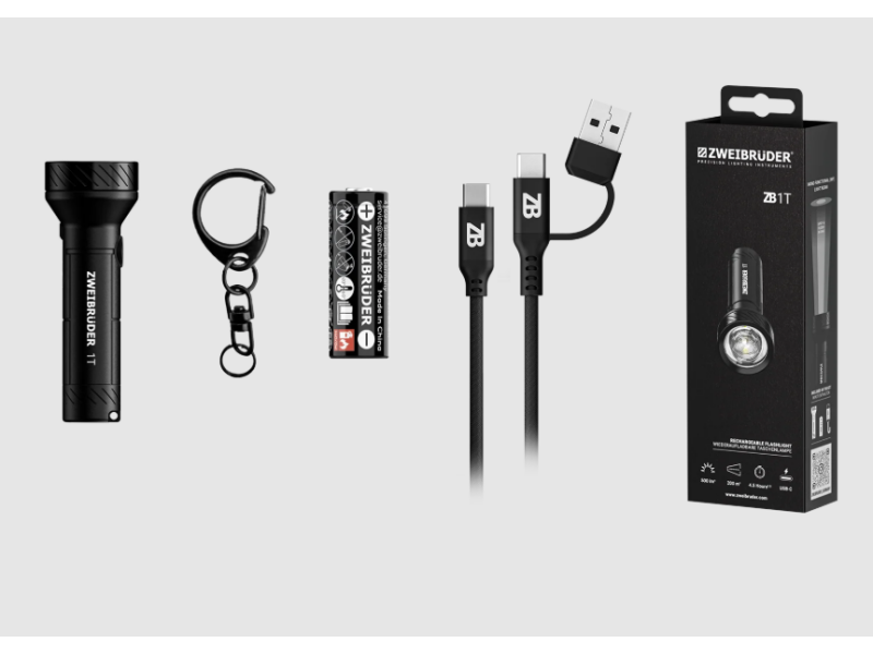 Polnilna svetilka ZWEI BRUDER ZB1T - 200 lm