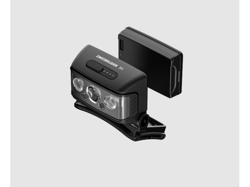 Naglavna polnilna svetilka ZWEI BRUDER ZB3H - 600 lm