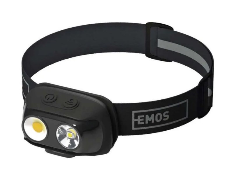 Torcia frontale Emos COB LED 500lm, 130m