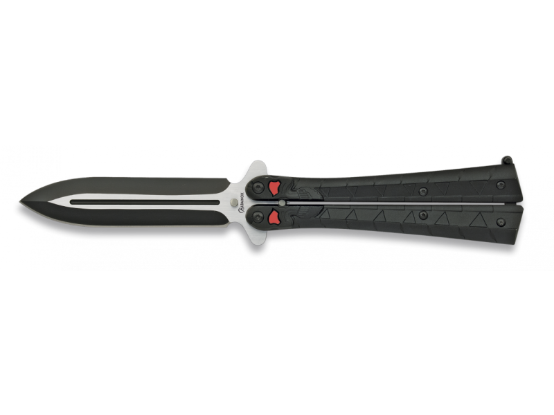 Coltello butterfly Albainox BLACK CALAVERA