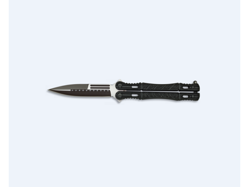 Coltello butterfly Albainox NERO