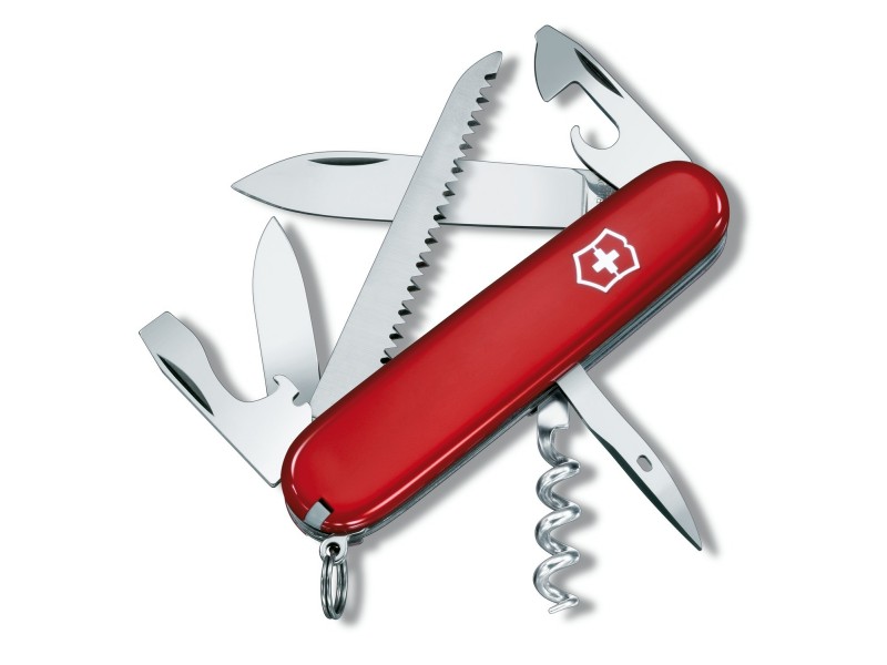 Žepni nož Victorinox Camper II rdeč