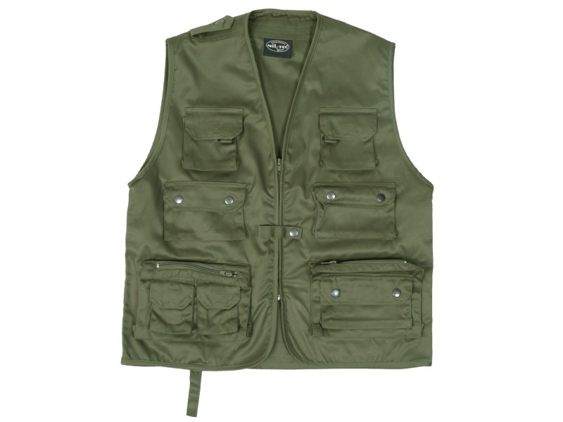 Vest MIL-TEC green