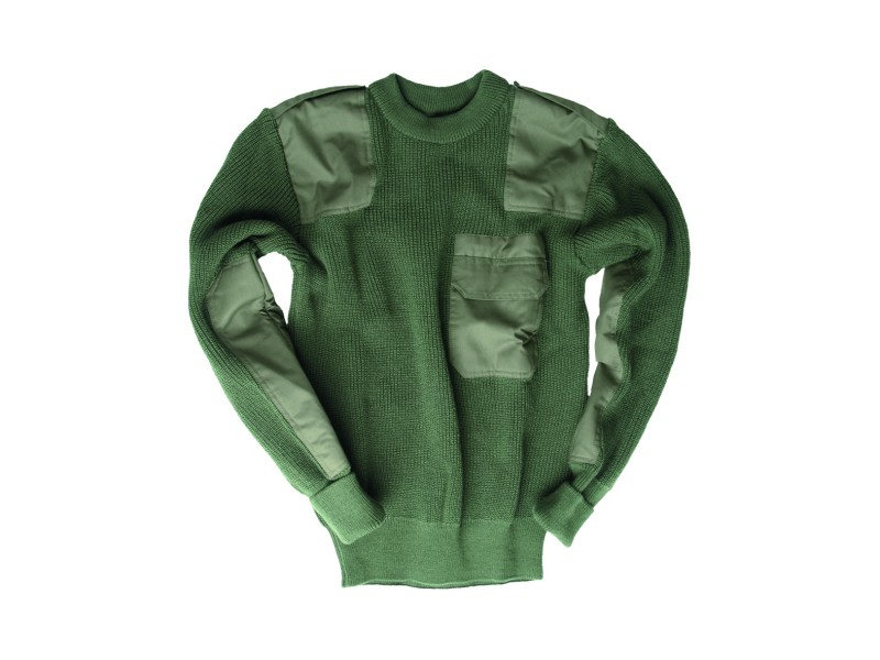 Vojaški pulover BW ZELEN