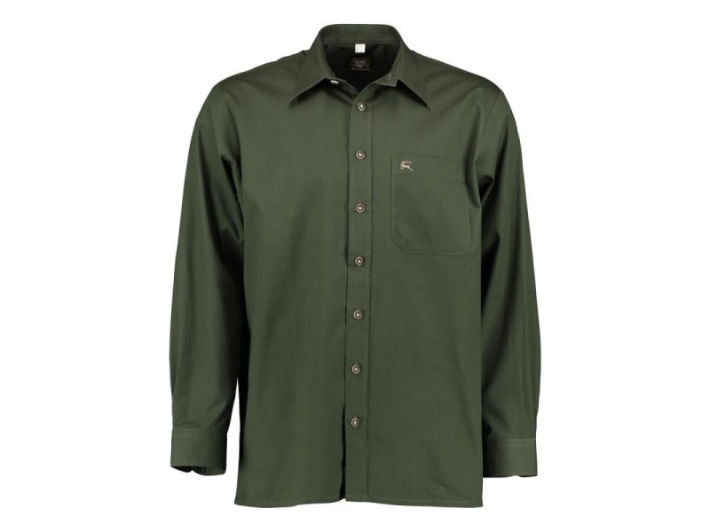 Hunting shirt ORBIS green - red deer