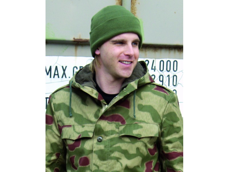 Cappello fine verde