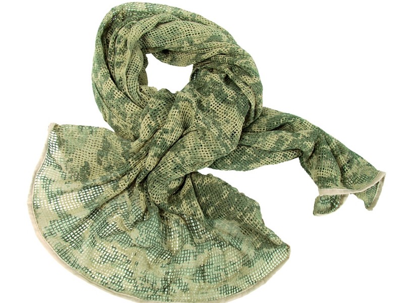 Camouflage scarf