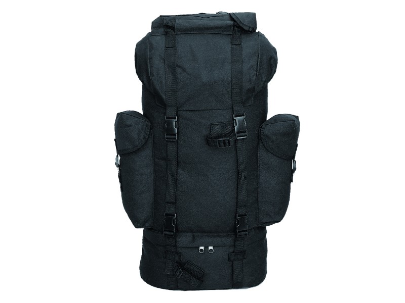 GERMAN BLACK IMPORT LARGE RUCKSACK