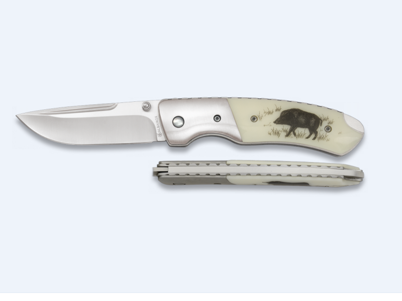 Coltello pieghevole Albainox CINGHIALE SELVATICO