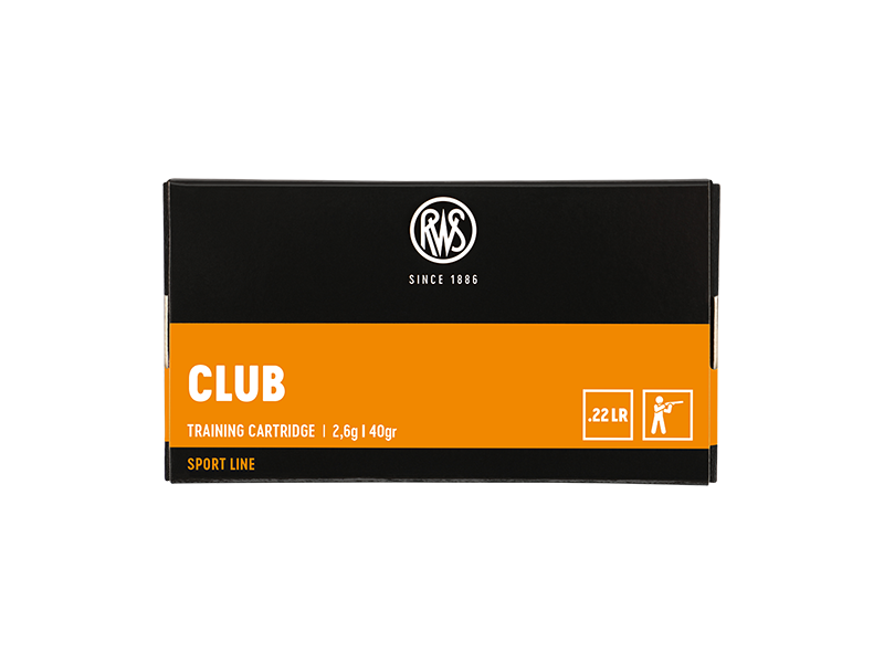 Naboj RWS 22 L.R. Club - 2,6g/40 gr