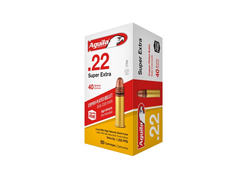 Naboj AGUILA 22 LR Super Extra Copper - 2,59g/40gr