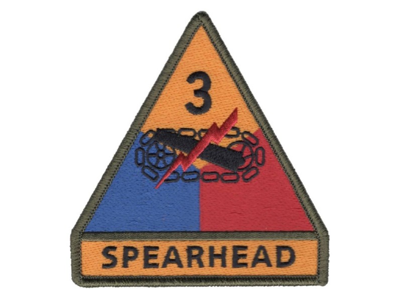 Znak WW2 - US 3th ARMORED DIVISION (oklopna divizija)