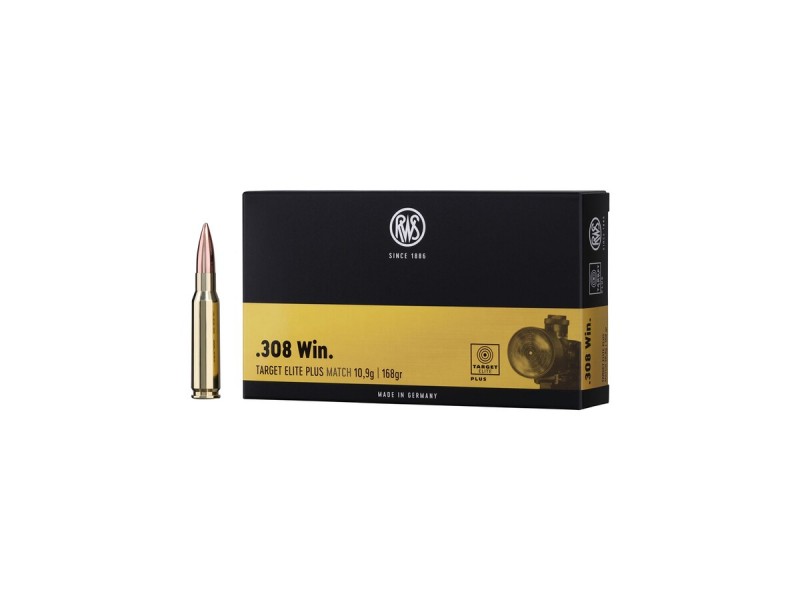 Naboj RWS Target Elite Plus MATCH - 10,9g/168gr