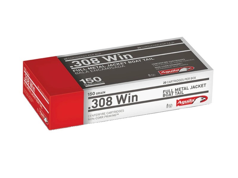 Naboj AGUILA 308 Win FMJ - 150gr/9,7g