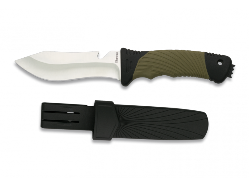 Tactical knife ALBAINOX Green teeth