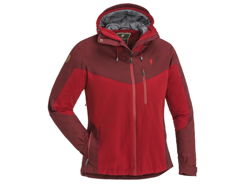 Women's jacket PINEWOOD Finnveden Hybrid EXTREME - red