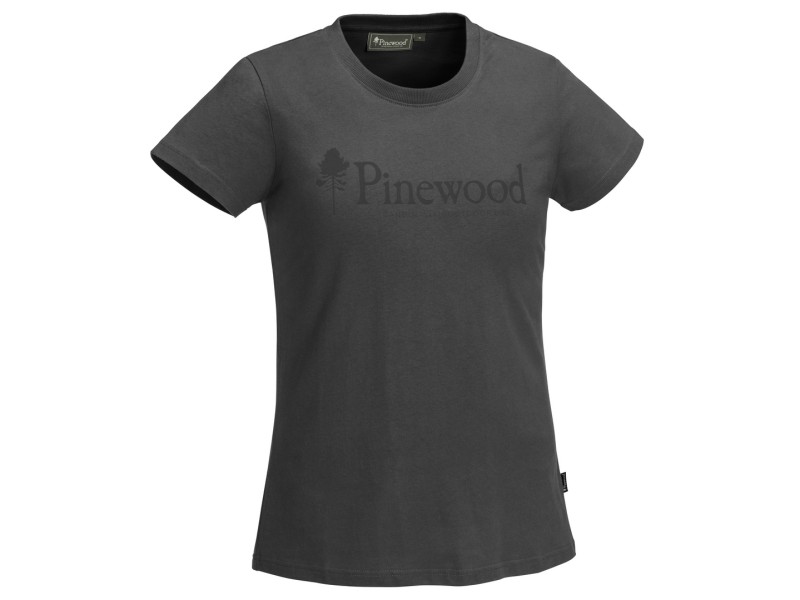 Ženska kratka majica PINEWOOD outdoor life - antracit