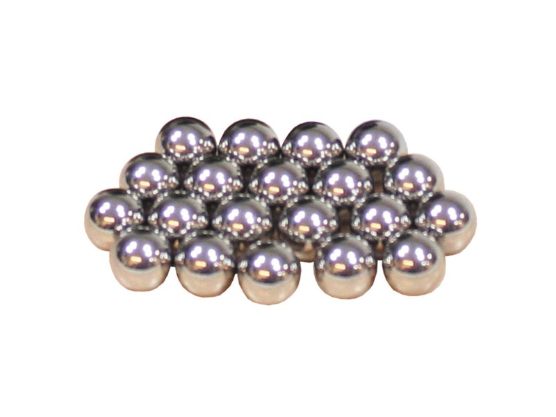 Steel balls for slingshot, diameter 10 mm. Packaging: 200 pcs.