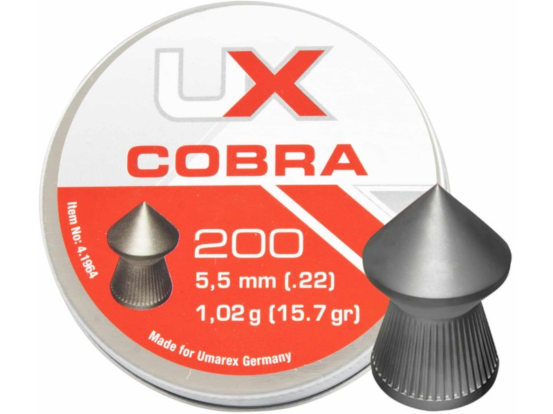 Diabole 5,5 UMAREX Cobra 1,02g/200 kom