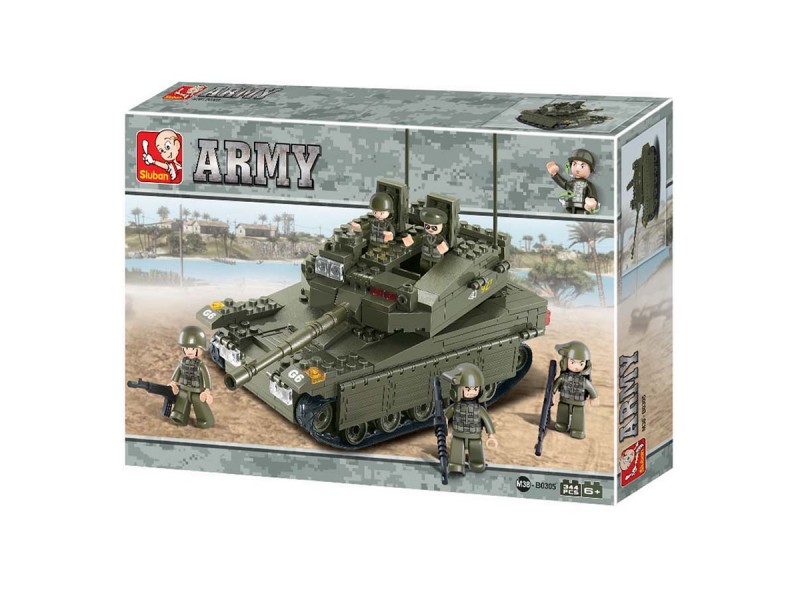 Set di montaggio SLUBAN carro armato