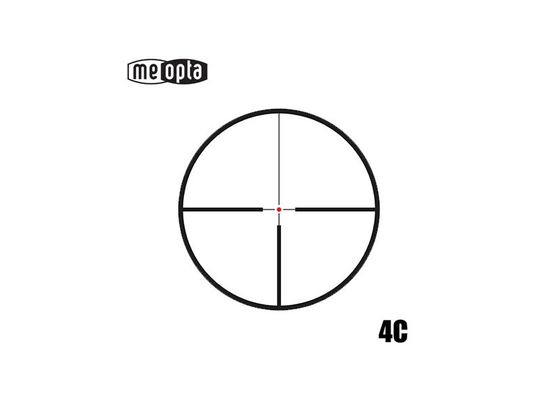 Riflescope MEOPTA Optika6 2,5-15x44 RD SFP 4C