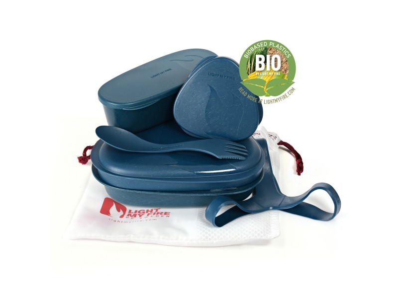 Jedilni komplet Light my Fire Lunch Kit BIO - Plavi