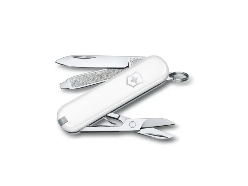 Žepni nož VICTORINOX Classic SD 0.6223.28G - bela