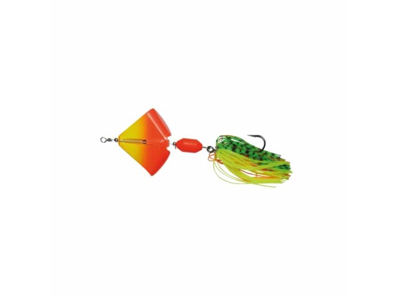 Spinnerbait BEHR Trendex Rotacijski list s silikonom - boja01/25g/13cm