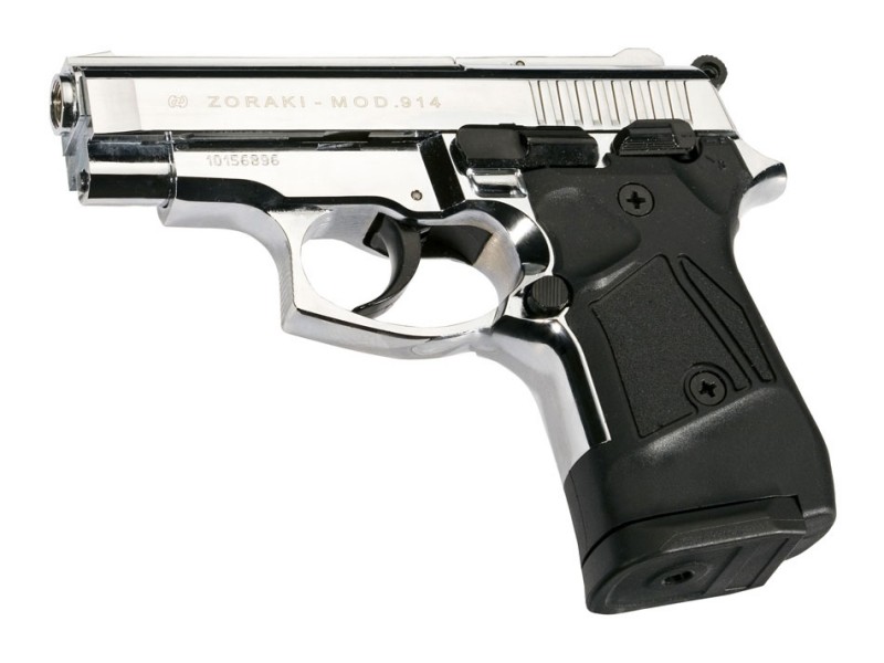 Signal pistol 914 PTB Stainless steel - 9 mm P.A.K.