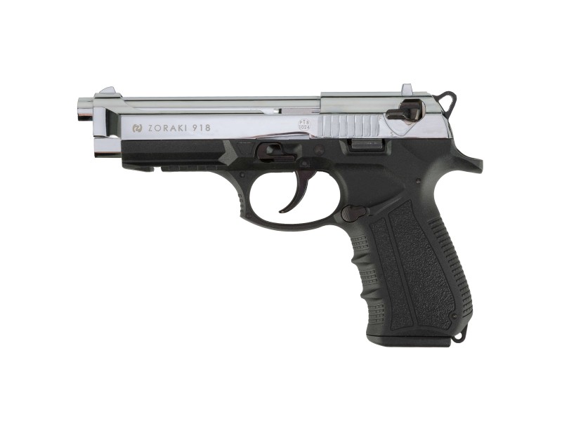 ZORAKI 918 - 9mm P.A.K. - black/chrome
