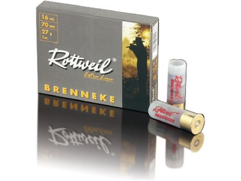 Naboj Rottweil Brenneke 16/67.5 27g prozorna