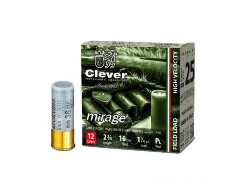 Naboj CLEVER Mirage T3 HV 36g 4,5 mm - HIGH VELOCITY 