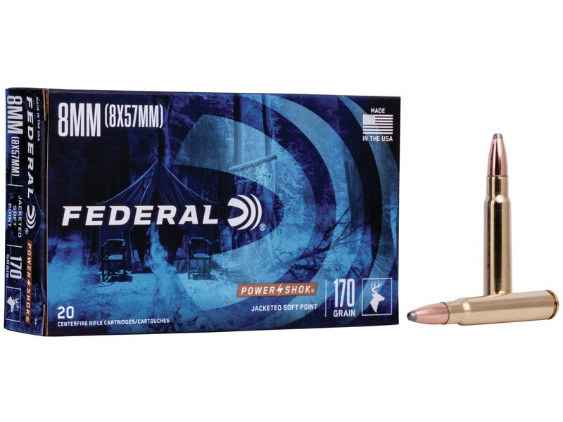 Naboj FEDERAL Power Shok 8x57 IS - 11g/170gr