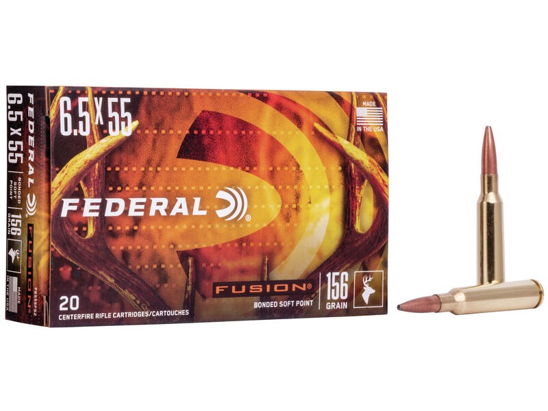 Naboj FEDERAL Fusion 6,5x55 SE - 10,1g/156gr