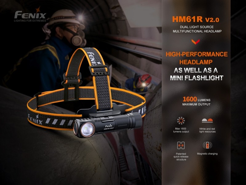Torcia ricaricabile FENIX HM61